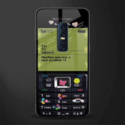 nokia vintage glass case for vivo v17 pro image