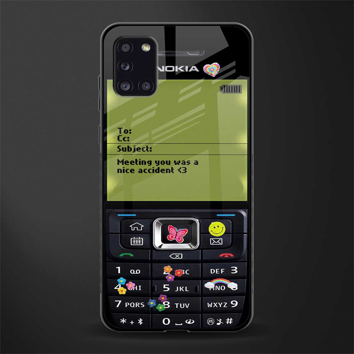 nokia vintage glass case for samsung galaxy a31 image
