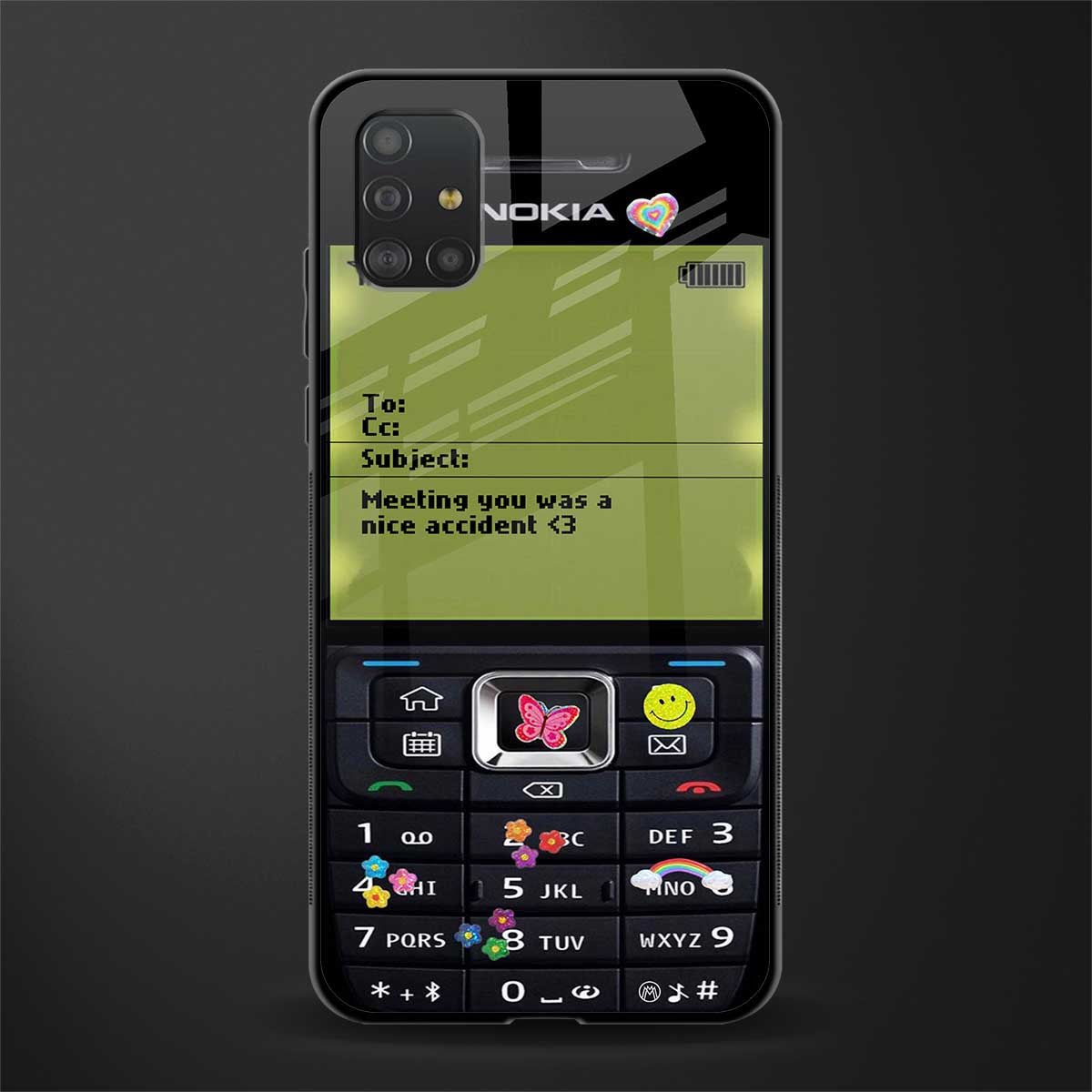 nokia vintage glass case for samsung galaxy a51 image