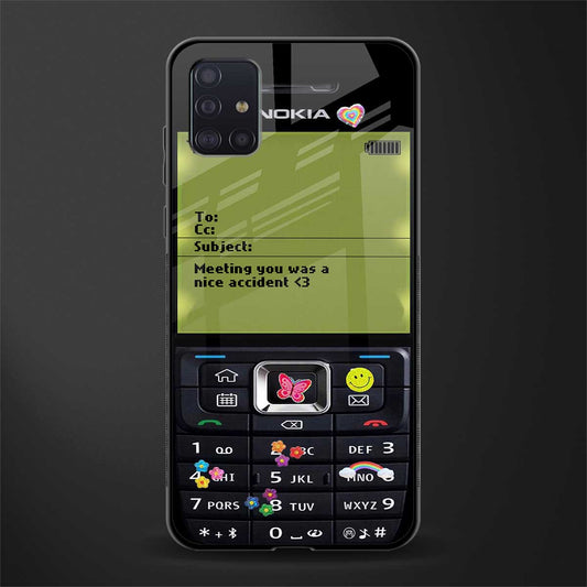 nokia vintage glass case for samsung galaxy a71 image