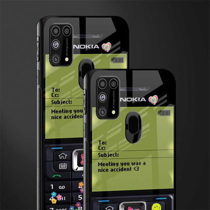 nokia vintage glass case for samsung galaxy m31 prime edition image-2