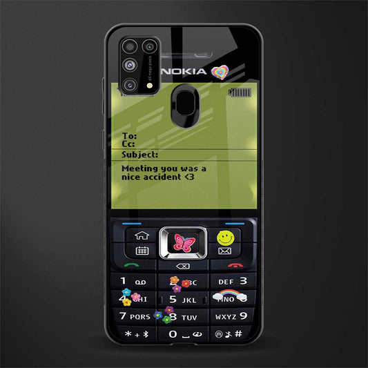 nokia vintage glass case for samsung galaxy m31 prime edition image