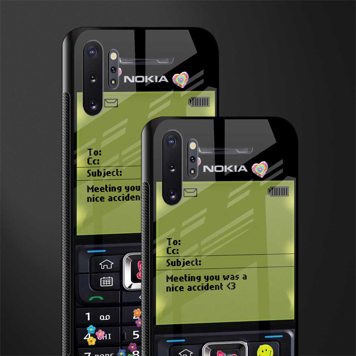 nokia vintage glass case for samsung galaxy note 10 plus image-2
