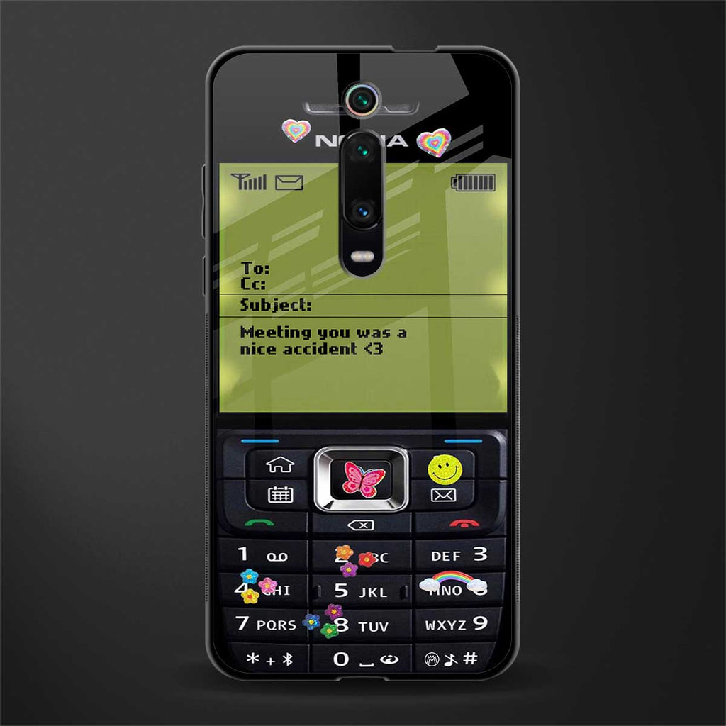 nokia vintage glass case for redmi k20 image