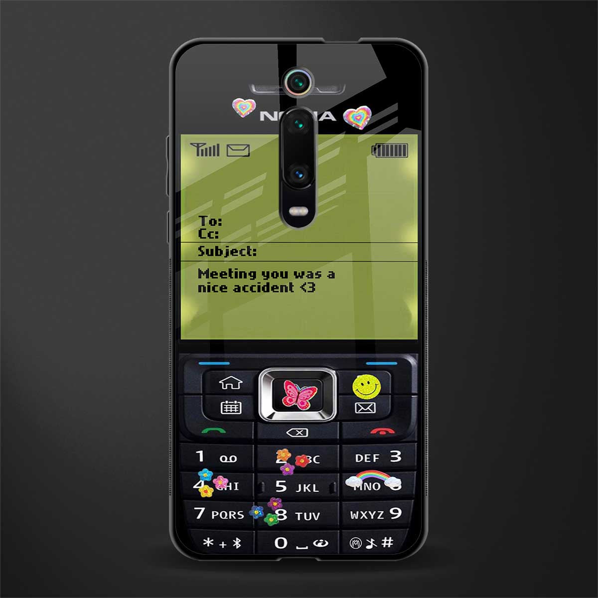 nokia vintage glass case for redmi k20 image