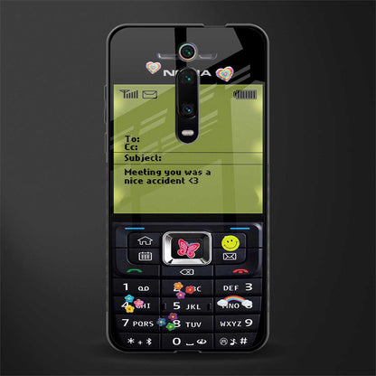 nokia vintage glass case for redmi k20 pro image