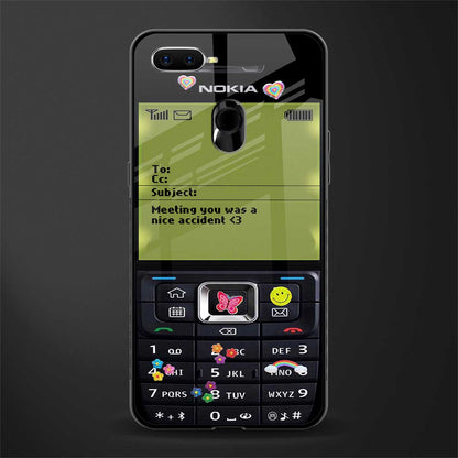nokia vintage glass case for oppo a5s image