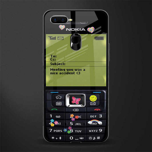 nokia vintage glass case for oppo a5s image