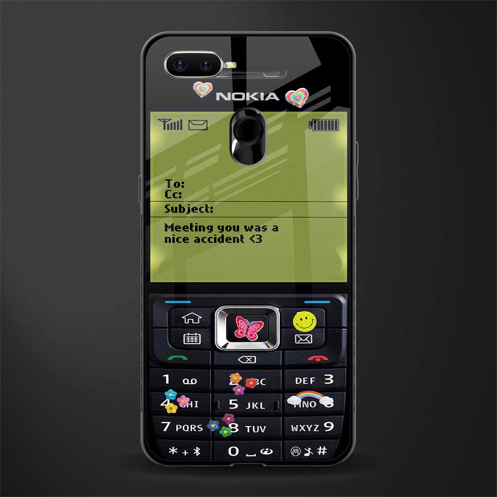 nokia vintage glass case for oppo a12 image