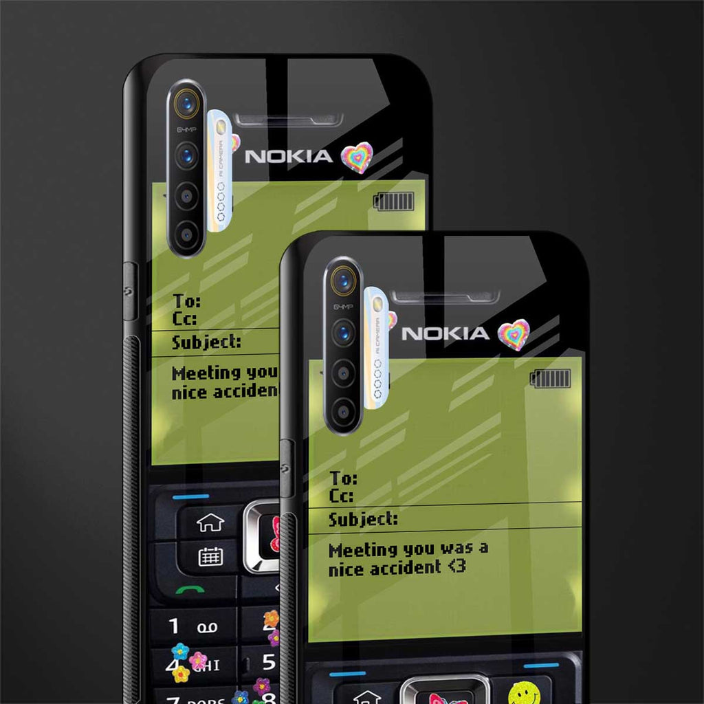 nokia vintage glass case for realme xt image-2