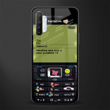 nokia vintage glass case for realme x2 image
