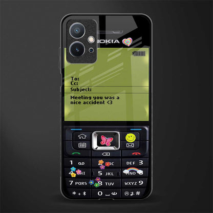 nokia vintage glass case for vivo y75 5g image