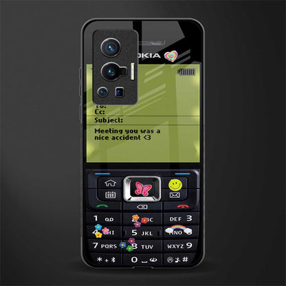 nokia vintage glass case for vivo x70 pro image