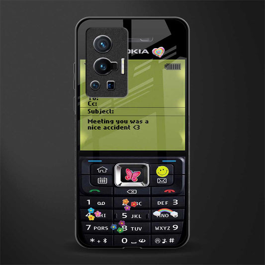 nokia vintage glass case for vivo x70 pro image