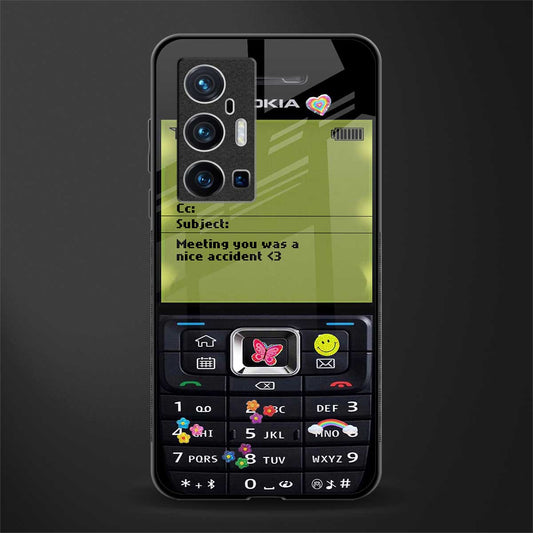 nokia vintage glass case for vivo x70 pro plus image
