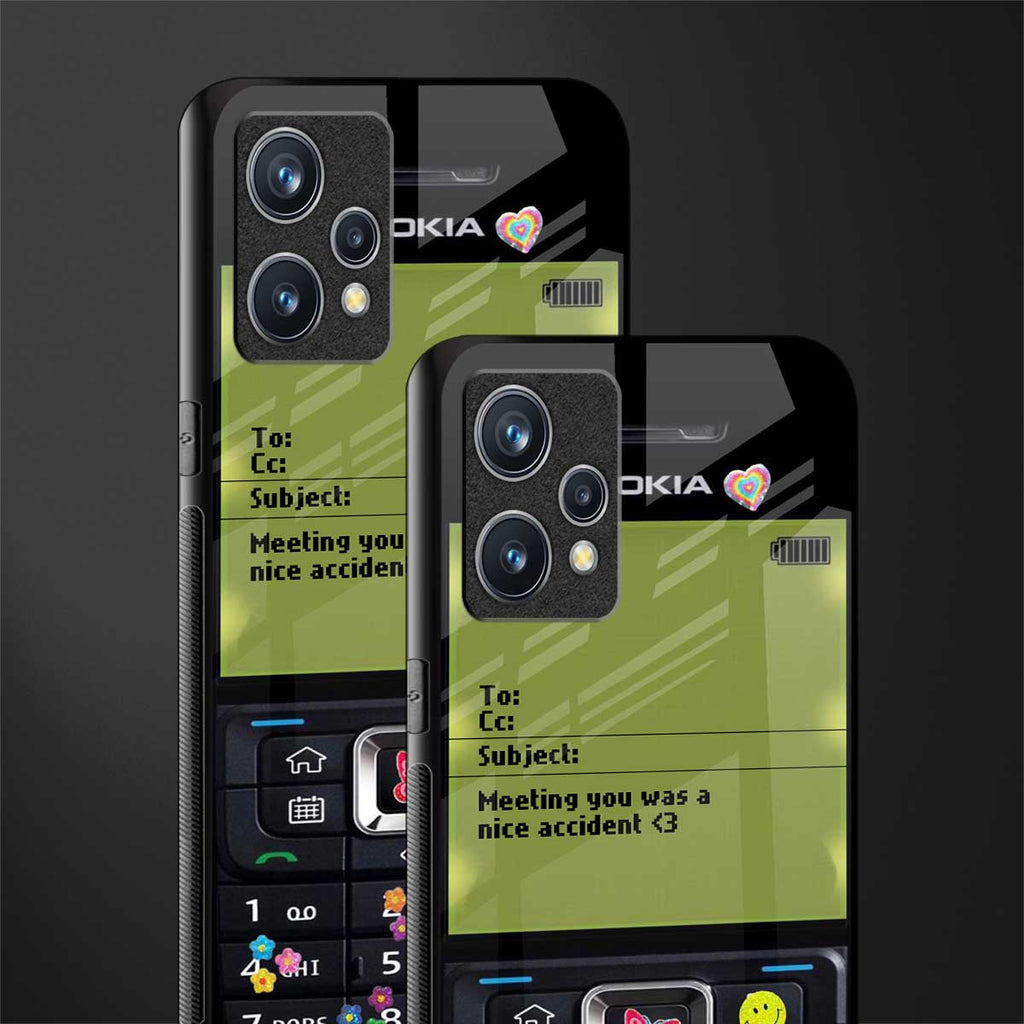 nokia vintage glass case for realme 9 4g image-2