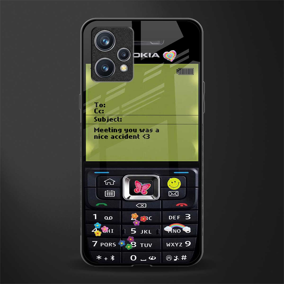 nokia vintage glass case for realme 9 4g image