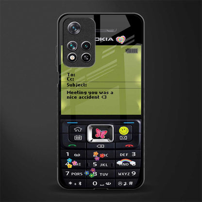 nokia vintage glass case for xiaomi 11i 5g image