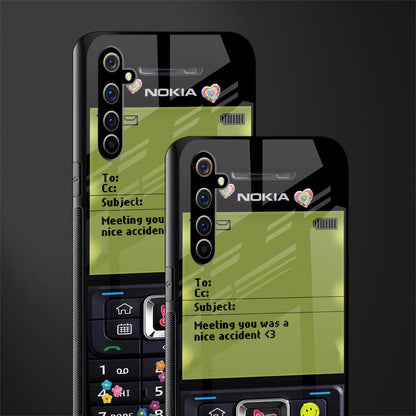 nokia vintage glass case for realme x50 pro image-2
