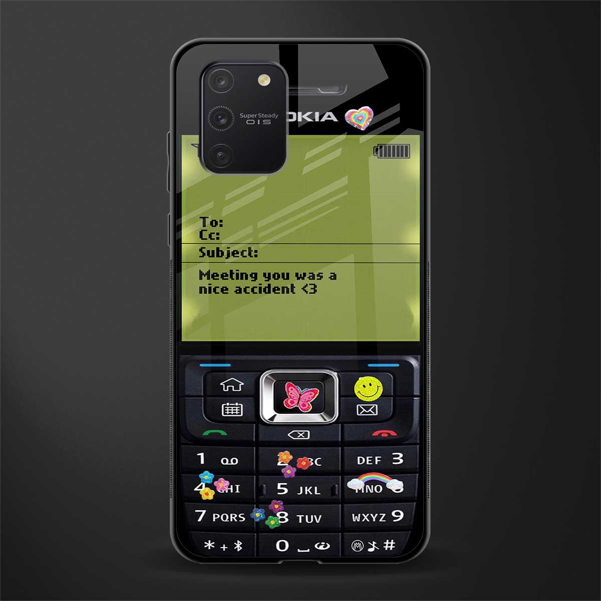 nokia vintage glass case for samsung galaxy a91 image