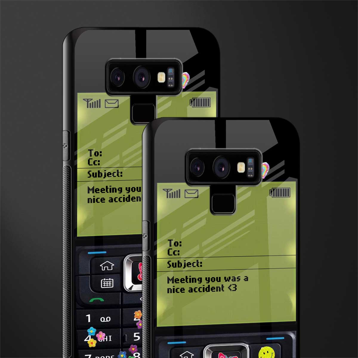 nokia vintage glass case for samsung galaxy note 9 image-2