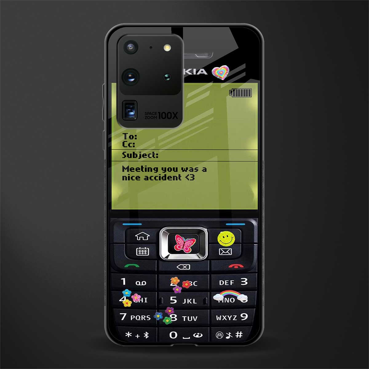 nokia vintage glass case for samsung galaxy s20 ultra image