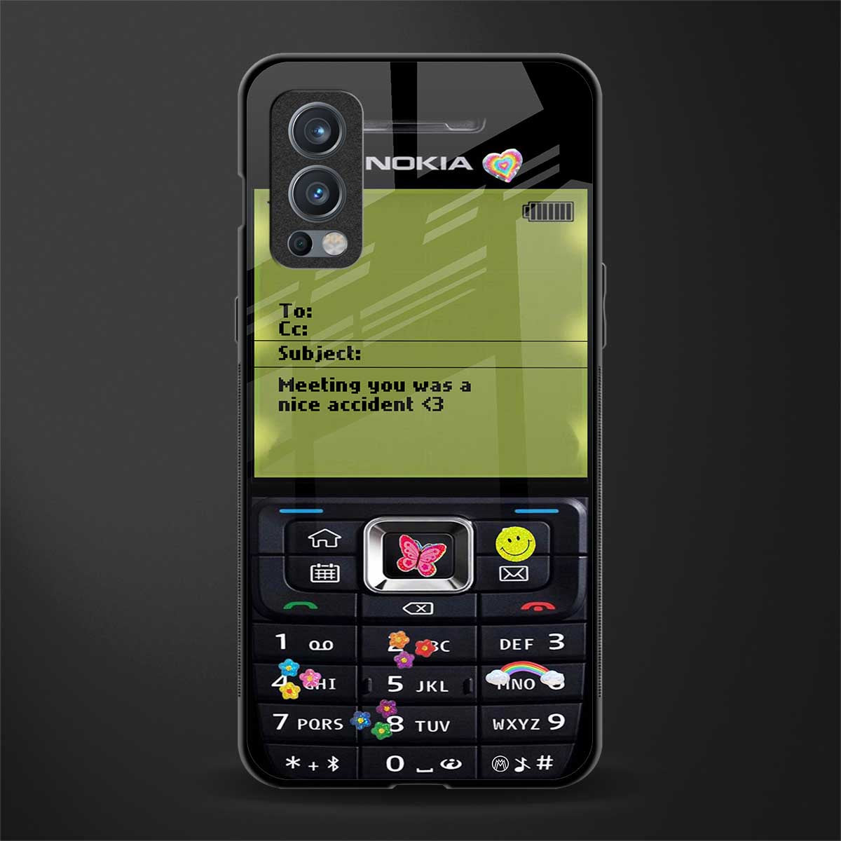 nokia vintage glass case for oneplus nord 2 5g image