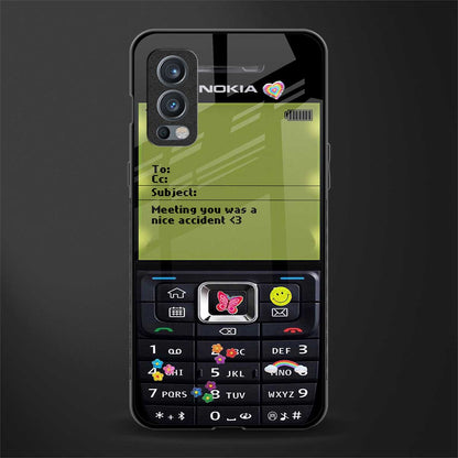 nokia vintage glass case for oneplus nord 2 5g image