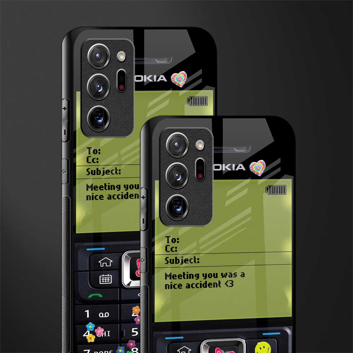 nokia vintage glass case for samsung galaxy note 20 ultra 5g image-2