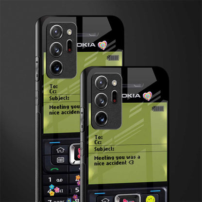nokia vintage glass case for samsung galaxy note 20 ultra 5g image-2