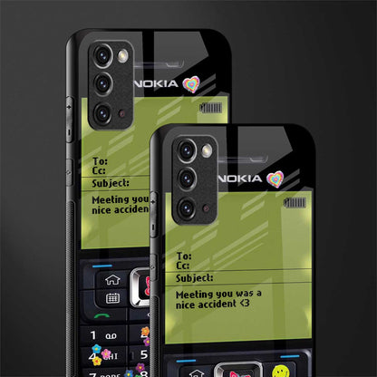 nokia vintage glass case for samsung galaxy note 20 image-2