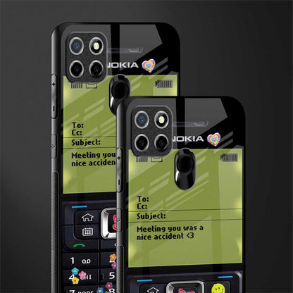 nokia vintage glass case for realme narzo 30a image-2