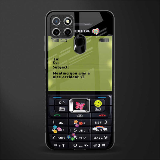nokia vintage glass case for realme narzo 30a image