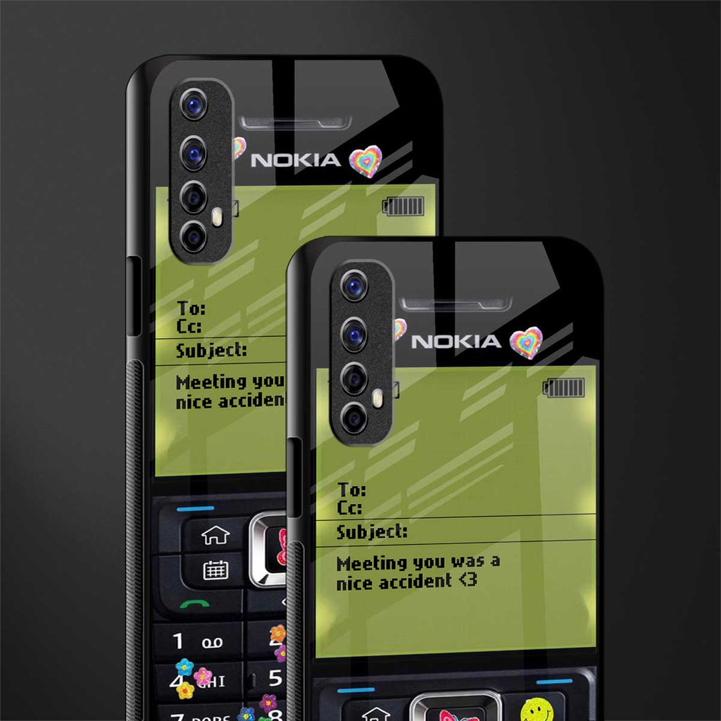 nokia vintage glass case for realme 7 image-2