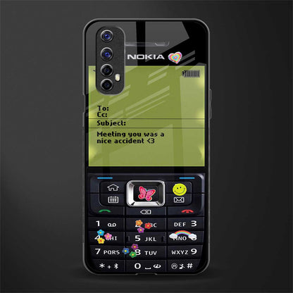 nokia vintage glass case for realme 7 image
