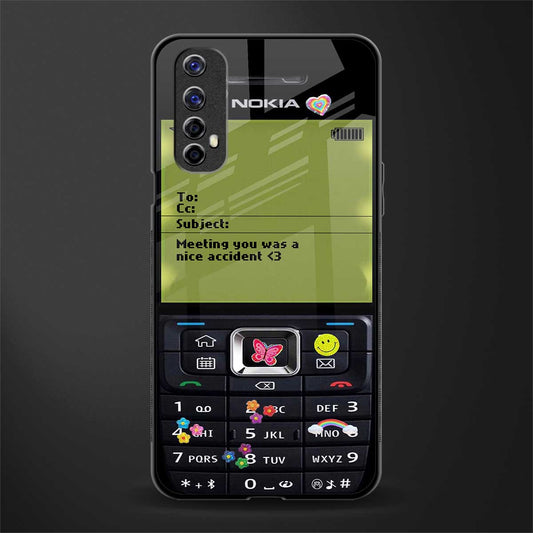nokia vintage glass case for realme 7 image