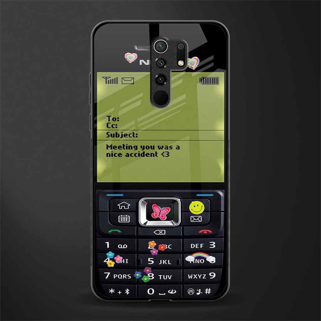 nokia vintage glass case for poco m2 image