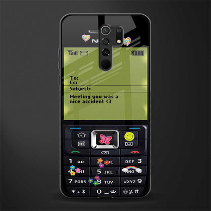 nokia vintage glass case for poco m2 image