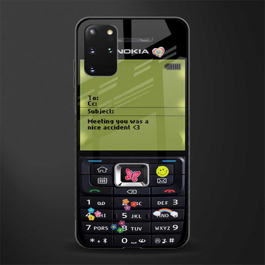 nokia vintage glass case for samsung galaxy s20 plus image