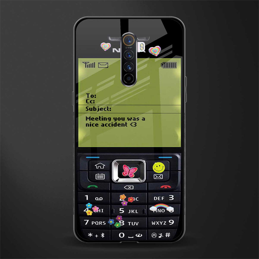 nokia vintage glass case for realme x2 pro image