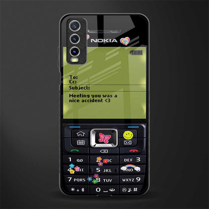 nokia vintage glass case for vivo y12s image