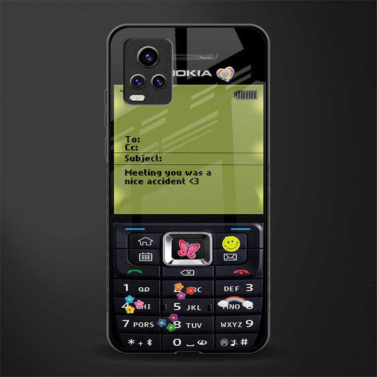 nokia vintage glass case for vivo v20 image