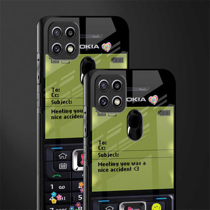 nokia vintage glass case for oppo a15s image-2