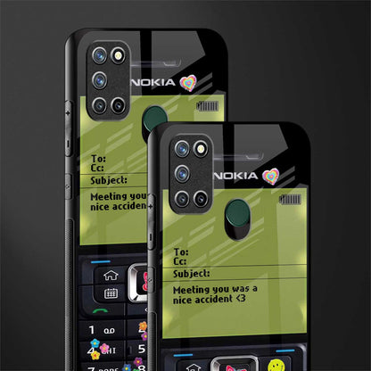 nokia vintage glass case for realme 7i image-2