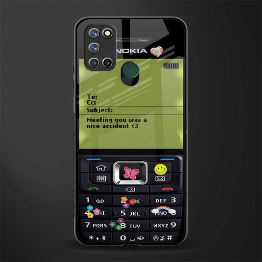 nokia vintage glass case for realme 7i image