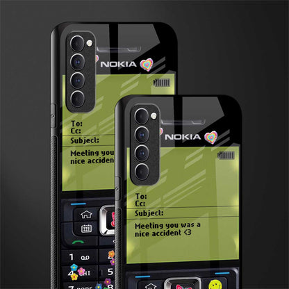 nokia vintage glass case for oppo reno 4 pro image-2