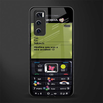 nokia vintage glass case for vivo v20 se image
