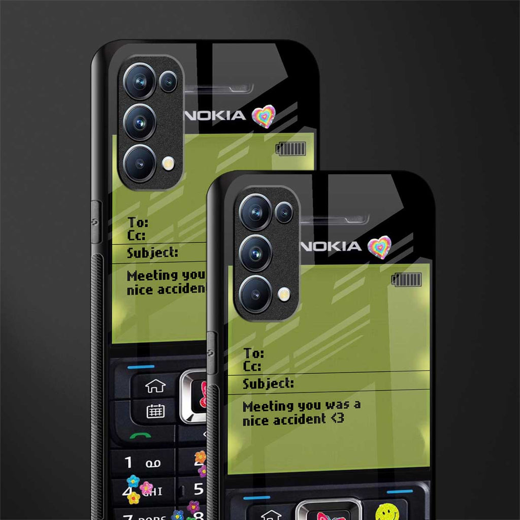 nokia vintage glass case for oppo reno 5 pro image-2