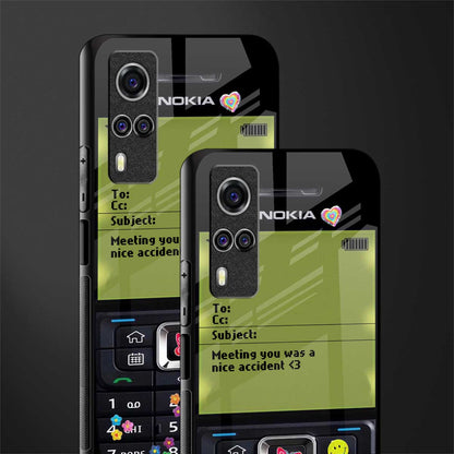 nokia vintage glass case for vivo y53s image-2