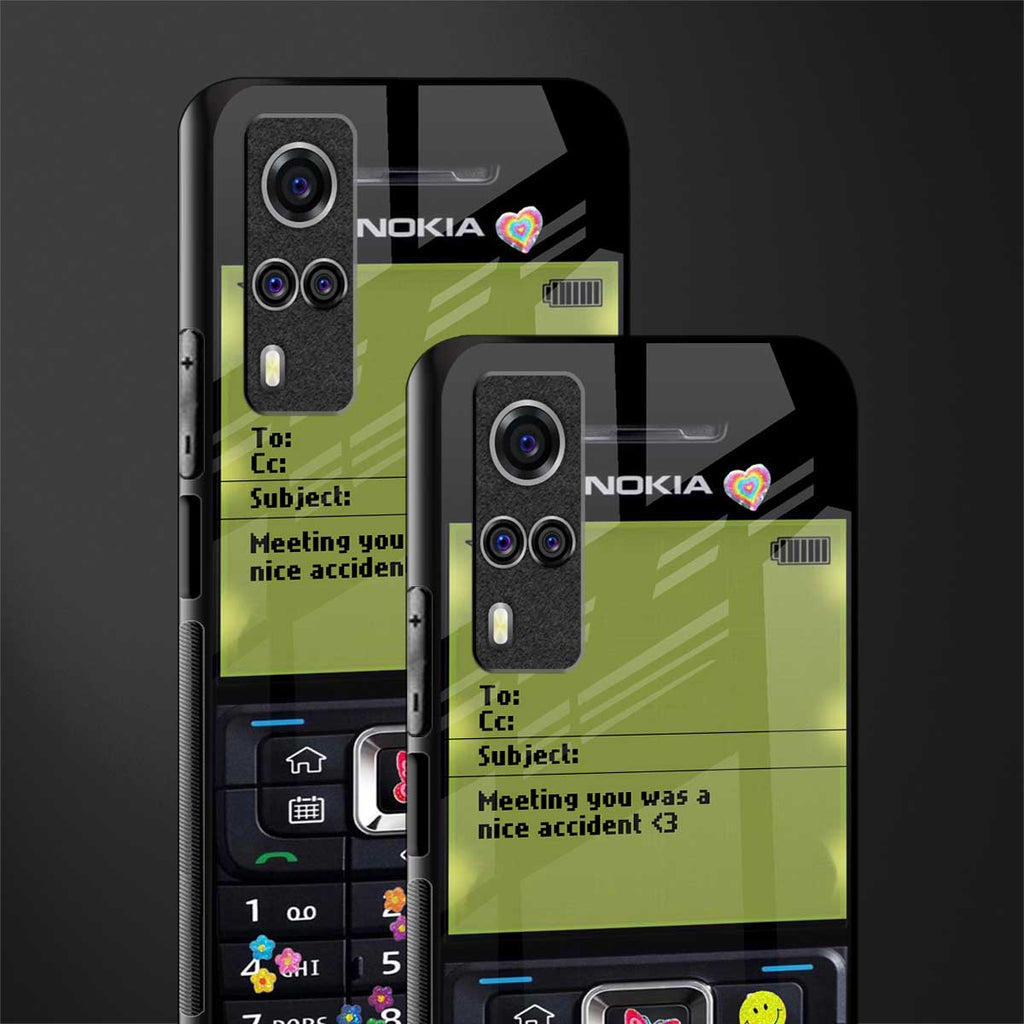 nokia vintage glass case for vivo y51 image-2